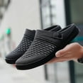 thumbnail image 5 of Modisza Slides for Men Closed Toe Quick Drying Garden Shoes Breathable Mesh Clog Beach Sports Flat Sandals with Arch Support Size 8.5 Grey, 5 of 7