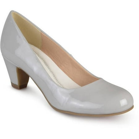 - Brinley Co. Womens Patent Comfort Fit Classic Pumps