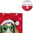 thumbnail image 3 of FREEAMG Funny Dog Shower Curtain Waterproof Washable Shower Bath Curtain 60x72 Inch Bathroom Decoration Fabric Shower Curtains with 12 Hooks, 3 of 6