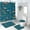 Pattern-1, variant on Cartoon Construction Excavator 4 Pcs Shower Curtain Set Kids Truck Tractor Bulldozer with 12 Hooks, Bath Mat Set Bathroom Decor by Durable Waterproof Fabric, 72x72 Inch
