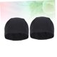 thumbnail image 5 of FENGGUIQU 2Ud Gorro De Natación Unisex De Poliéster Para Natación Con Ajuste Y Cómodo Negro, 5 of 8