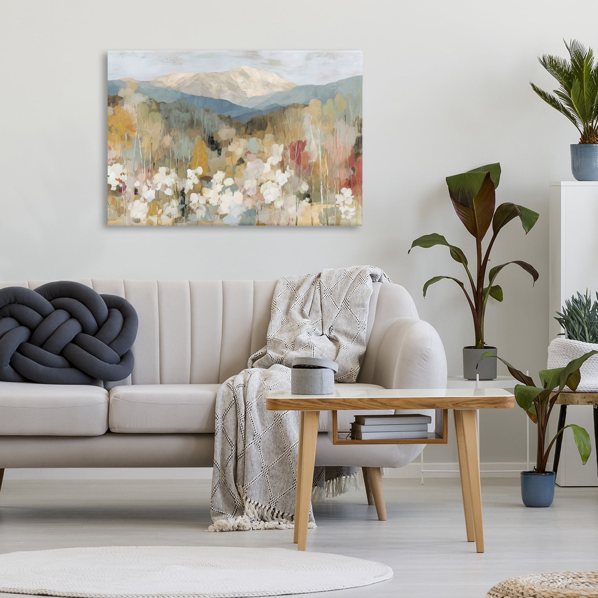 Stupell Industries Autumn Mountain Meadow Canvas Wall Art, design by Chromatic Storm Studio