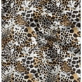 thumbnail image 1 of Soimoi Orange Heavy Canvas Fabric Leopard Animal Skin Print Fabric by Yard 58 Inch Wide, 1 of 6