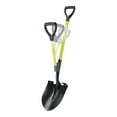 thumbnail image 5 of Sun Joe Shovelution Strain-Reducing Utility Round-Point Digging Garden Shovel, 9" Steel Head, 5 of 9