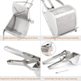 thumbnail image 2 of Heavy Duty Commercial Potato Ricer, Stainless Steel Business Potato Ricer and Masher, 2 of 5
