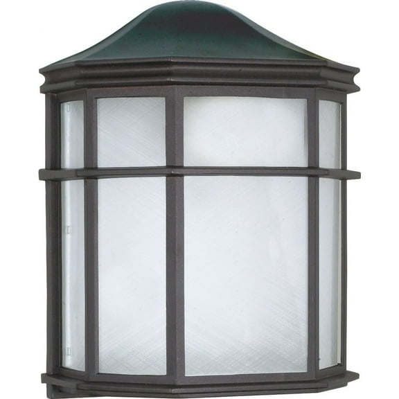 Nuvo Lighting - 1-Light Die-Cast Caged Outdoor Wall Lantern-7.75 Inches Wide by