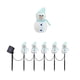 thumbnail image 3 of Luces Solares Led Navideñas con Forma de Muñeco de Nieve, Luces con Enchufe de Tierra, Decoración Navideña, Luces Decorativas para Exteriores, Jardín, Patio, Césped, Una Sola Pasada., 3 of 7