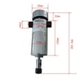 thumbnail image 3 of Air Cooled 0.8kw20000RPM CNC SpindleMotor Kit ER11/ Chuck 800W Spindle Motor + Power Supply Speed Governor For Engraving ,more reliable, 3 of 7