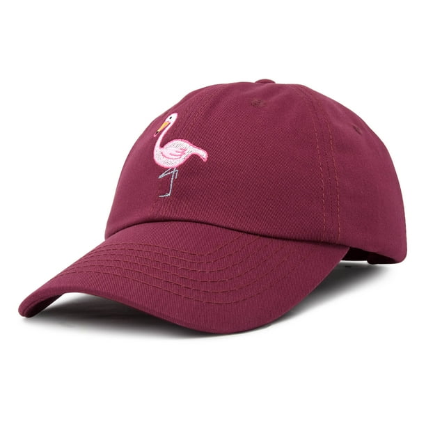 Dalix Dalix Flamingo Hat Women S Baseball Cap In Maroon Walmart Com Walmart Com