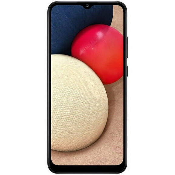 UScellular Samsung A02, 32GB, Black - Prepaid Smartphone
