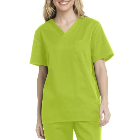

Scrubstar Unisex Core Essentials V-Neck Single Pocket Scrub Top