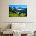 thumbnail image 2 of Elephant Stock Village In Santa Maddalena Wall Art - Horizontal Canvas Wall Art - Living Room Wall Decor - Nature Canvas - Blue And Green Decor - 36" x 24", 2 of 8