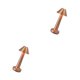 thumbnail image 1 of Injueey Mushroom Shape Metal LED Desk Lamp Cordless 3W Lamp Table Bar en Type1 NO1, 1 of 1