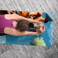 thumbnail image 5 of Deer Yoga Mat Towel with Storage Bag, 72.8"x26.8", Suitable for Yoga, Pilates, Fitness - Yoga Blankets, Yoga Towel, Yoga Mat Towel, 5 of 6