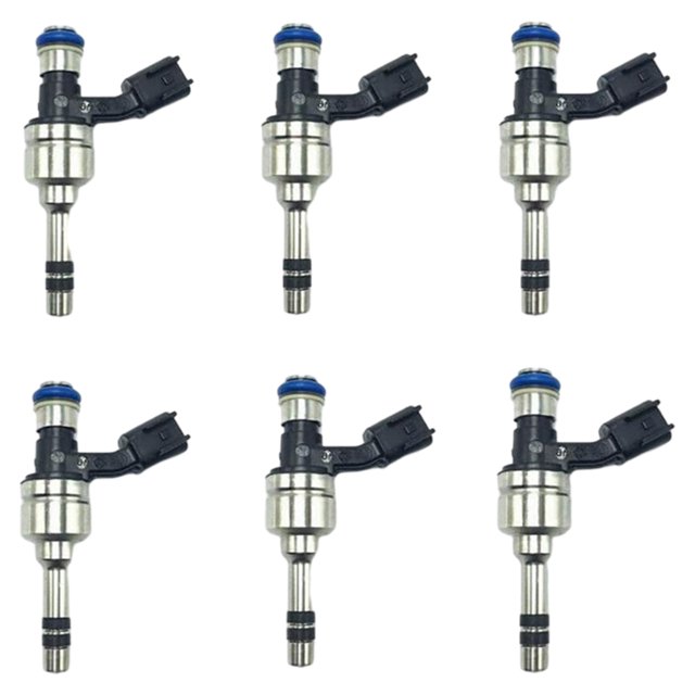 6 inyectores de , para boquilla de metal para equipo , inyector de compatible con , 12634126, apto para Sunnimix Inyectores de combustible