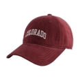thumbnail image 4 of Outdoor Spring Summer Adjustable Cap Sun Protection UV Protect Letter Embroidered Sun Hat Baseball Hat Duck Tongue Cap Sunshade Hat GREY, 4 of 8