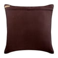 thumbnail image 3 of The HomeCentric Toss Pillow Cover Yellow Decorative Zippered Pillow Covers Pack of 2 16x16 inch (40x40 cm) Silk Throw Pillows For Couch Solid Color Ribbon Embroidery Accent Pillow - Yellow Sunshine, 3 of 3
