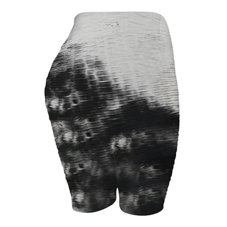 

Mortilo Workout Bra Women Wrinkled Tie-dye Leggings Stretch Running Fitness Yoga Pants Biker Shorts Polyester Yoga Leggings