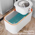 thumbnail image 5 of HAOAN 360 Spin Mop Bucket Floor Cleaning System with 6 Refills, 5 of 5