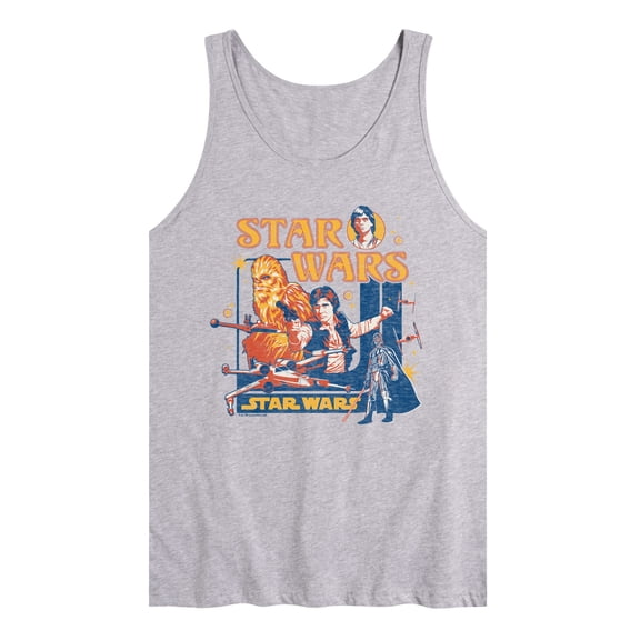 Star Wars - Retro - Men's Sleeveless Graphic Tank