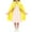 Yellow, variant on Girls' Christmas Sequin Shawl 3-10Y - Sparkly Hooded Stage Performance Cape for Festival Dress-Up & Party Outfits