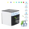 thumbnail image 1 of Yeacher Mini Portable Air Conditioner Fan Noiseless Evaporative Air Humidifier USB Personal Conditioner 3-Speed LED, 1 of 8