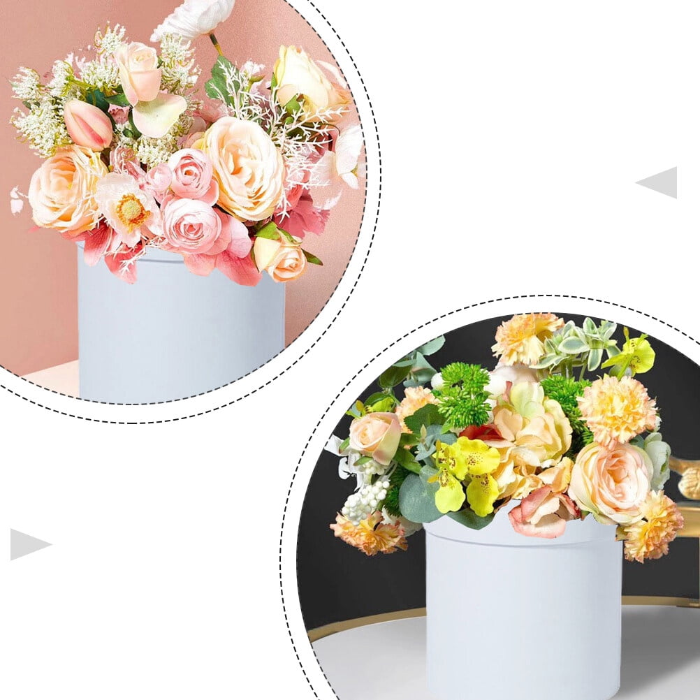  Healeved Box Box Bouquet Box Flower Boxes for Bouquets Nesting  Boxes Flower Wrapping Boxes Floral Boxes Bouquets Boxes Candy Gift  Paperboard Flower Case Hug Bucket Cardboard Bridesmaid Mini : Everything  Else