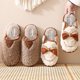 thumbnail image 4 of Zapatillas de casa de moda para otoño e invierno, zapatillas de interior de estilo lujoso y ligero, zapatos cálidos, zapatillas de pareja de felpa para mujer, 24,5 cm, 4 of 5