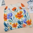thumbnail image 6 of Watercolor Wildflowers Mom Sweatshirt For Women Long Sleeve Pullover, 6 of 7