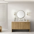 thumbnail image 6 of James Martin Vanities 435-V60s-3Emr Hudson 60" Single Basin Ash Wood Vanity Set - Light, 6 of 6