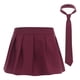 thumbnail image 5 of Disfraz de Cosplay Sexy para colegialas, vestido elegante, traje de juego de rol para estudiantes, minifalda plisada a cuadros con cremallera y corbata, 5 of 5