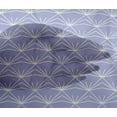thumbnail image 4 of oneOone Viscose Chiffon Fabric Shapes Geometric Sashiko Print Decor Fabric Printed BTY 42 Inch Wide, 4 of 4