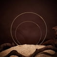 thumbnail image 4 of 1 Box 3Pcs Halo Headpiece Gold Double-Ring Hair Bands for Lolita Vintage Wedding Cosplay Headdress DIY Headpiece, 4 of 6