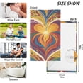 thumbnail image 6 of Dreamtimes Vibrant Heart Bathroom Towels 2 Pieces 16×28 inches, Cotton Bath Towel Water Absorbent Lightweight Quickdry Towels for Bathroom Ktichen Travel Gym, 6 of 7