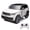 White, variant on 24V 2-Seater Licensed Land Rover Ride On Car Toy w/Parent Remote Control, 3 Speeds, Wireless Music, MP3 Player, Electric Car for Kids Ages 37-95M