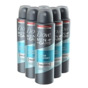 Dove Men Deodorant, Clean Comfort Scent, 48 Hour Powerful Protection Anti Perspirant, 8.45 Ounce Pack of 6