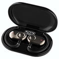 thumbnail image 1 of Auriculares abiertos, auriculares abiertos con altavoces de 0.630 in, Bluetooth 5.4 inalámbrico, rotación biaxial, ligero, tiempo de reproducción de 20 horas, auriculares Bluetooth para correr, entren, 1 of 5