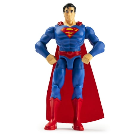 DC Comics 4-Inch Superman Action Figure with 3 Mystery Accessories, Adventure 2