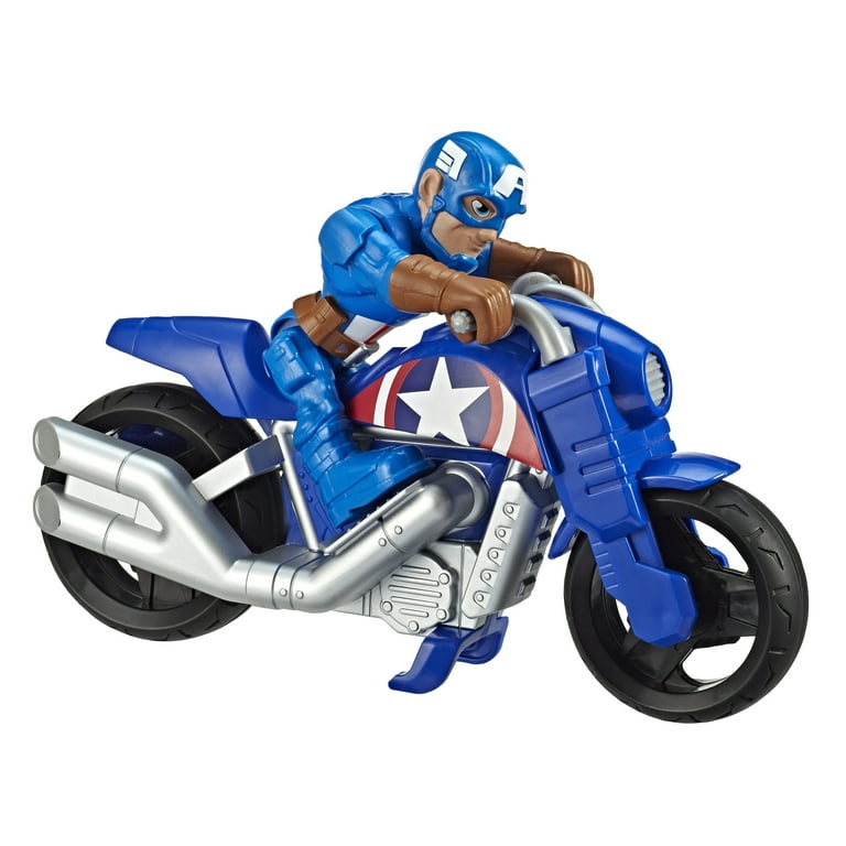 Playskool heroes marvel super hero cheap adventures captain america victory racer