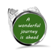thumbnail image 1 of Un wenderful viaje es por delante Anillo de compromiso de boda de amor ajustable Unbranded M, 1 of 3