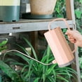 thumbnail image 5 of Regadera de 1000 ml de acero inoxidable con boca curvada, regadera de flores (rosa), 5 of 5