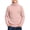 Pink, variant on Spazoro Boys Turtleneck Knit Sweater, High Neck Long Sleeve Solid Color Regular Fit Fuzzy Plush Basic Pullover Knitwear for Kids Sky Blue Size 3-4T