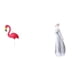 thumbnail image 1 of Estatua de estaca de jardín,Adorno de flamenco para jardín,patio,porche,Estatua de flamenco,estatuilla,escultura,exterior,playa,Figura de escritorio,Estatua de niña linda de, 1 of 8