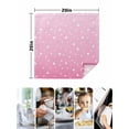 thumbnail image 4 of Valentine's Day Cloth Napkins Set of 4 Reusable Dinner Napkins, Ombre Pink Love Romantic Cocktail Napkin Washable Table Napkins for Wedding/Holiday Party/Baby Shower 20"x20", 4 of 7