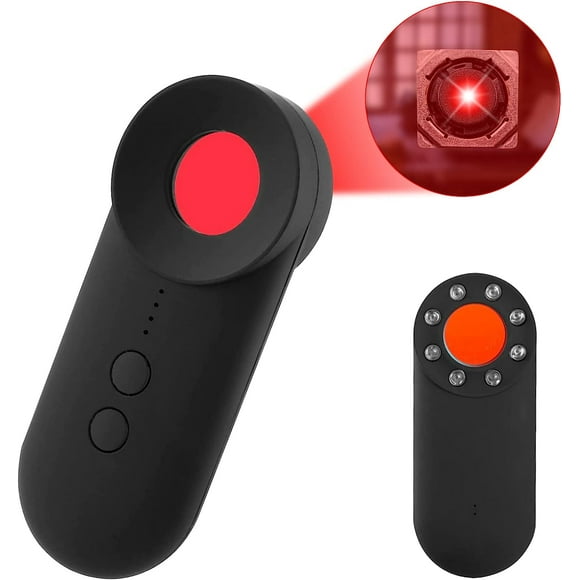 Hidden Camera Detector, LED Infrared Hidden Device Detector, Anti-Spy Detector, GPS Tracker Detector, Bug Detector Home Office Wireless Signal Scanner