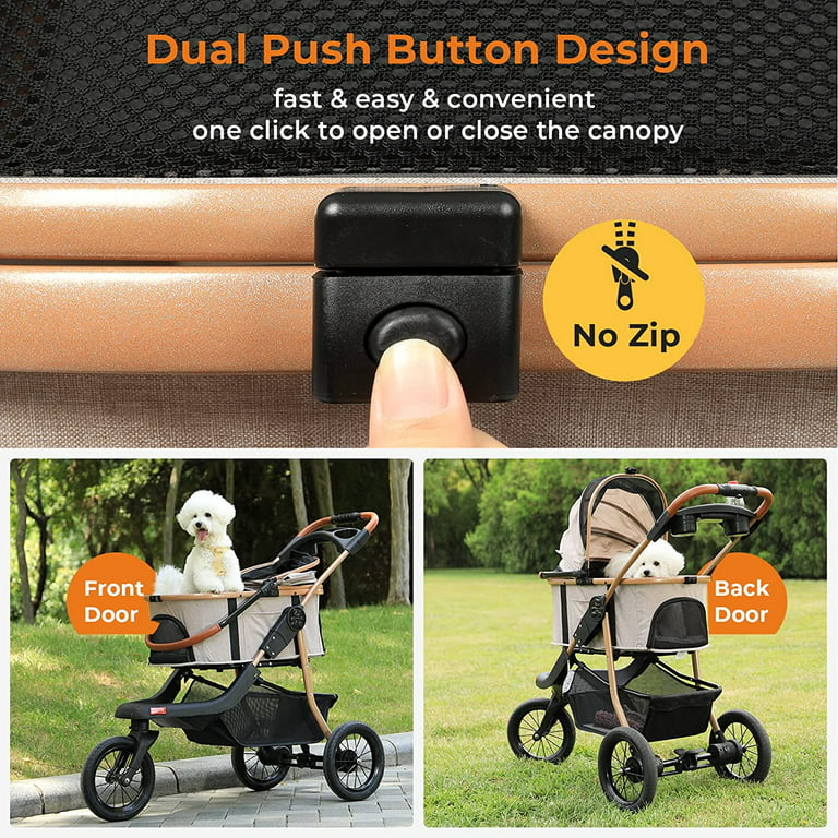 Luxury Dog Strollers - Free Shipping Ships from USA - Customer Service –  Pousse Pitou