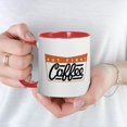 thumbnail image 5 of CafePress - But First Coffee Mugs - 11 oz Ceramic Mug - Novelty Coffee Tea Cup, 5 of 6