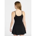 thumbnail image 3 of No Boundaries Cozy Sleepwear Cami and Skort Set, 2-Piece, Women’s and Women’s Plus XXS-3X, 3 of 5
