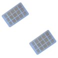thumbnail image 2 of Naiovety Molde para cubitos de hielo Reemplazo de 15 rejillas Molde rectangular para cubitos de hielo de chocolate Claro 2Conjunto, 2 of 6