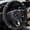 Black, variant on Sparkly Rhinestone Car Steering Wheel Cover for Women, 15 Inch Soft Leather Steering Wheel Protector with Crystal Diamonds, Non-Slip Elastic Grip for Most Cars Blue
